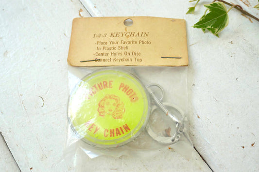 Golden Shell Enterprises Calif 写真 フォトフレーム デッドストック ヴィンテージ キーホルダー キーチェーンUSA