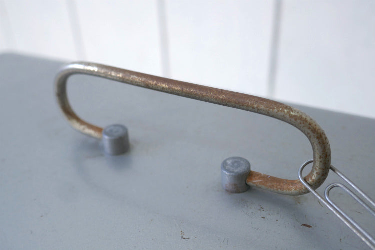 インダストリアル 鍵付き グレー スチール製 ヴィンテージ ファイルケース 書類ケース USA