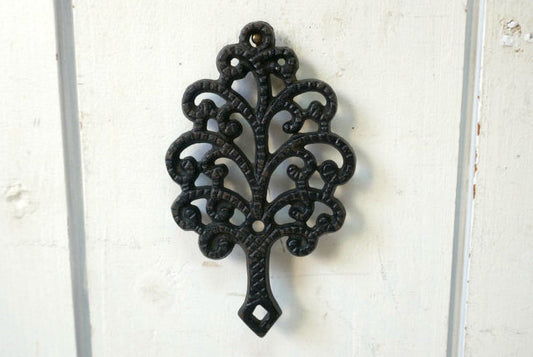 TREE 木 ツリー キャストアイアン製 ヴィンテージ 鍋しき 鍋敷き 1960' デッドストックトリベット ウォールデコ キッチン飾り USA