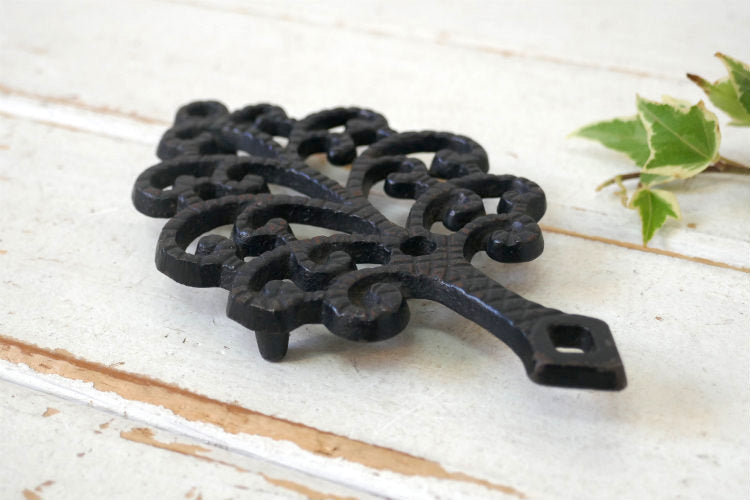 TREE 木 ツリー キャストアイアン製 ヴィンテージ 鍋しき 鍋敷き 1960' デッドストックトリベット ウォールデコ キッチン飾り USA