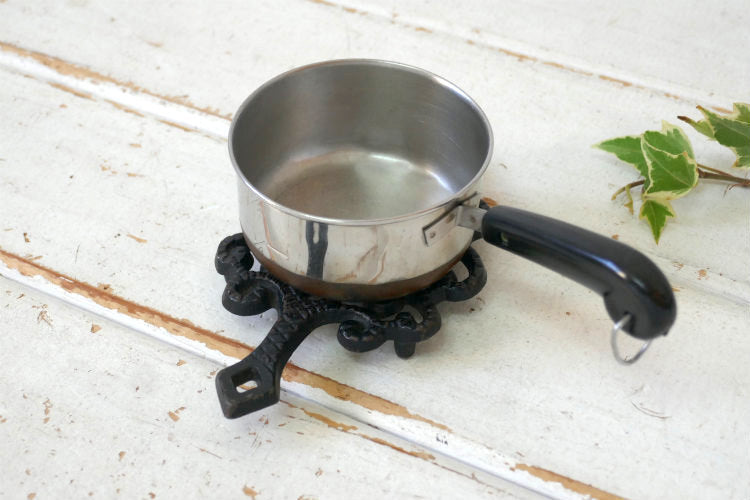 TREE 木 ツリー キャストアイアン製 ヴィンテージ 鍋しき 鍋敷き 1960' デッドストックトリベット ウォールデコ キッチン飾り USA