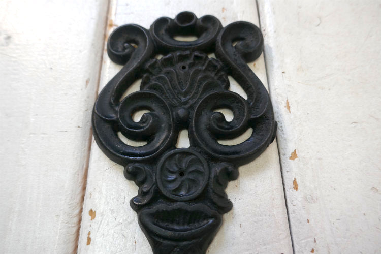 KEY レトロ 鍵型 キャストアイアン製 ヴィンテージ キーフック 鍵掛け ウォールデコ