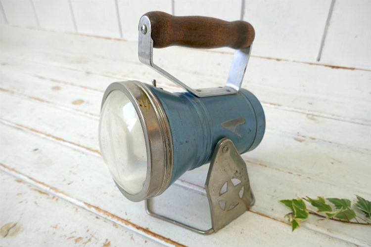 Star Headlight & Lantern Co 鉄道用 メタル製 50's ヴィンテージ 懐中電灯 ハンドライト USA 星