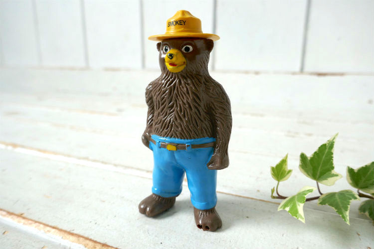 SMOKEY BEAR 森林火災防止　キャラクター　スモーキーベア R. DAKIN CO 70's ヴィンテージ ドール 人形 フィギュア