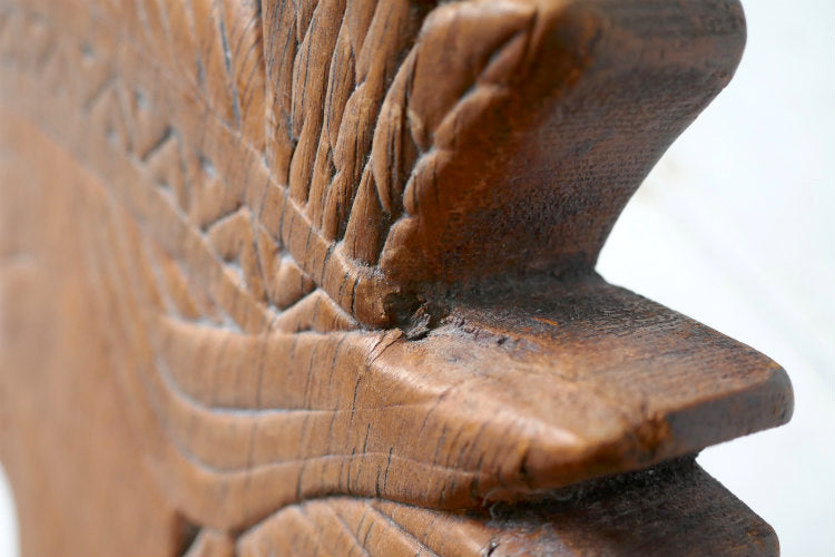 Cacique Terepaima テレパイマ インディアン 酋長 先住民 木製 アンティーク 壁飾り ウォールデコ スーベニア品