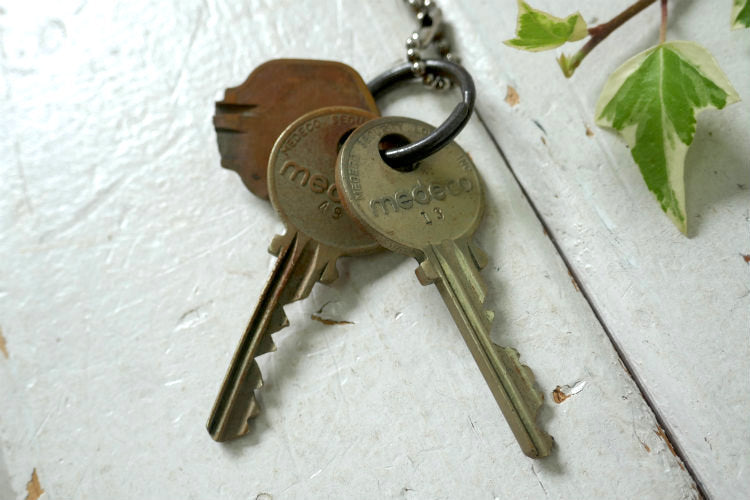 1960's GOOD LUCK 幸運を祈る グッドラック 蹄鉄 ヴィンテージ アドバタイジング キーホルダー ラスベガス カジノUSA