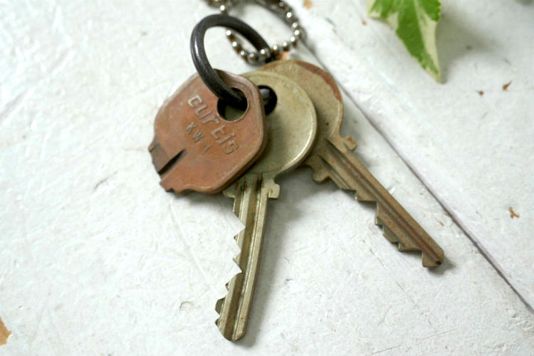 1960's GOOD LUCK 幸運を祈る グッドラック 蹄鉄 ヴィンテージ アドバタイジング キーホルダー ラスベガス カジノUSA