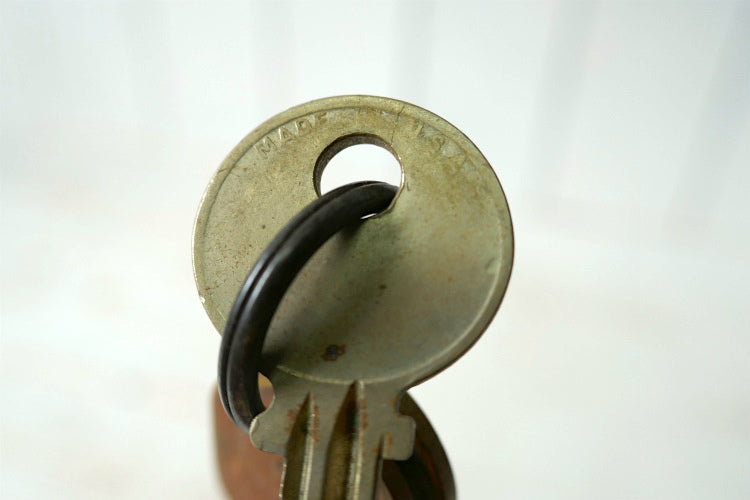 1960's GOOD LUCK 幸運を祈る グッドラック 蹄鉄 ヴィンテージ アドバタイジング キーホルダー ラスベガス カジノUSA