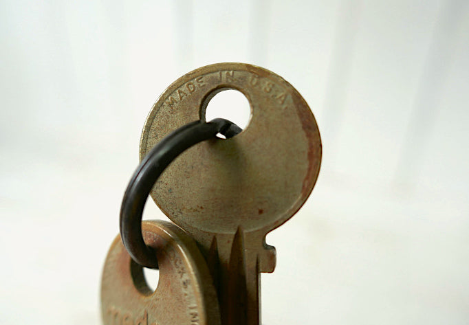 1960's GOOD LUCK 幸運を祈る グッドラック 蹄鉄 ヴィンテージ アドバタイジング キーホルダー ラスベガス カジノUSA