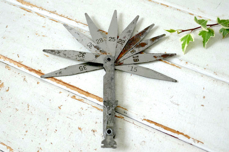 Kastar Akuret スパークプラグ Gap Tool ヴィンテージ フィラーゲージ シックネスゲージ 工具 USA