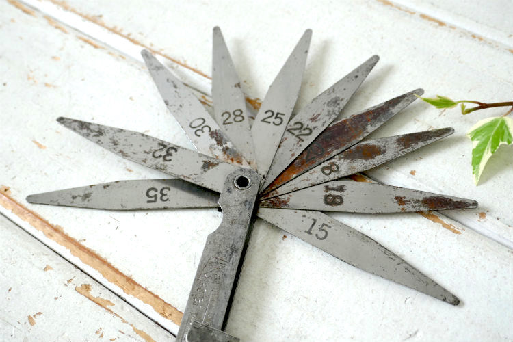 Kastar Akuret スパークプラグ Gap Tool ヴィンテージ フィラーゲージ シックネスゲージ 工具 USA