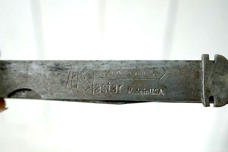 Kastar Akuret スパークプラグ Gap Tool ヴィンテージ フィラーゲージ シックネスゲージ 工具 USA