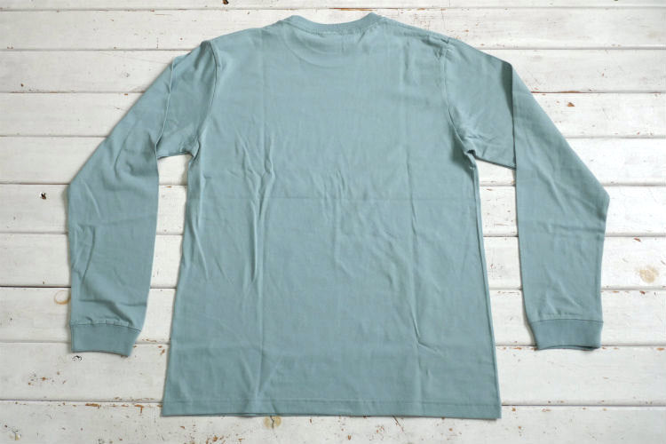 First Trip ファーストトリップ スマイル＆キノコ 60's デザイン スモーキーグリーン オリジナル ロングスリーブTシャツ ロンT 新品 アパレル