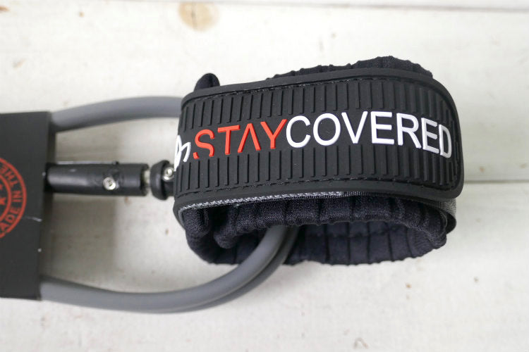 6' STANDARD マットグレー STAY COVERED ステイカバード USA カリフォルニア サーフィン リーシュコード USA