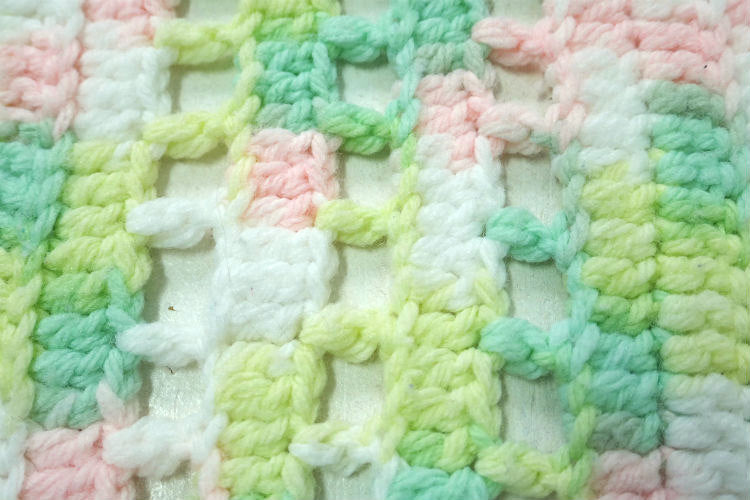 アメリカ パステルカラー ヴィンテージ ニットブランケット ひざ掛け ブランケット ベビーブランケット USA