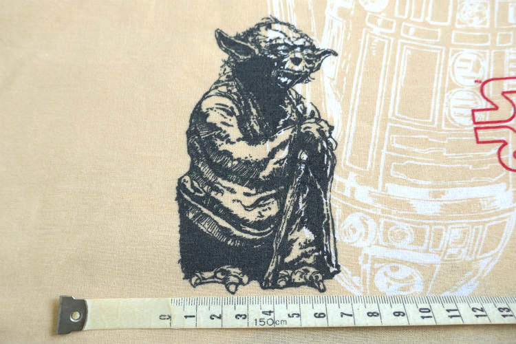 STAR WARS スターウォーズ ハンソロ ダースベイダー ヨーダ R2-D2 C-3PO レイアオーガナ フラットシーツ ベッドシーツ(1/2) USA