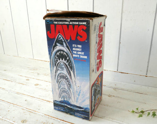 JAWS ジョーズ 映画 おもちゃ TOY 80's ヴィンテージ 空箱 BIG 紙箱 パッケージ USA ディスプレイ