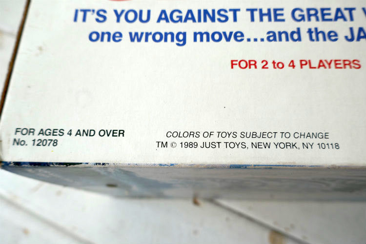 JAWS ジョーズ 映画 おもちゃ TOY  80's ヴィンテージ 空箱 BIG 紙箱 パッケージ USA ディスプレイ