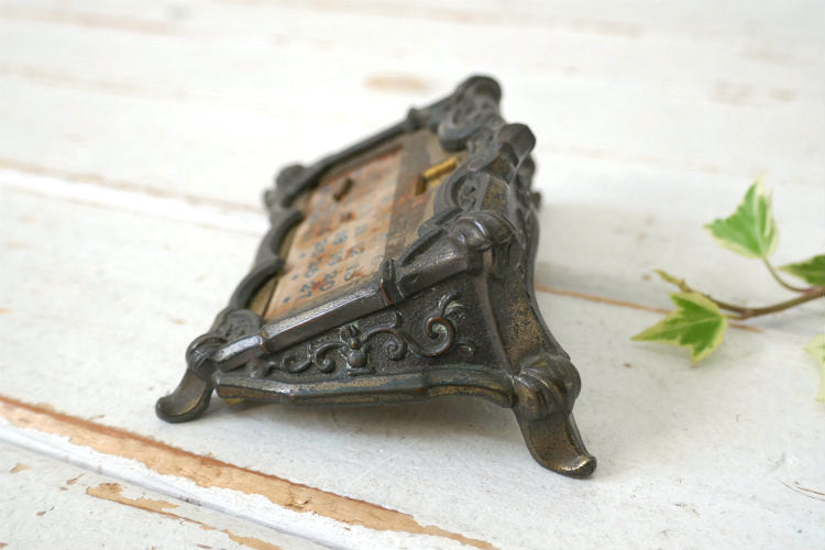 Kronheimer Oldenbusch Co K&O 真鍮製 アールデコ OLD 1920's アンティーク デスクカレンダー 卓上カレンダー USA