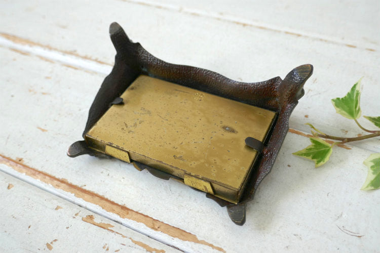 Kronheimer Oldenbusch Co K&O 真鍮製 アールデコ OLD 1920's アンティーク デスクカレンダー 卓上カレンダー USA