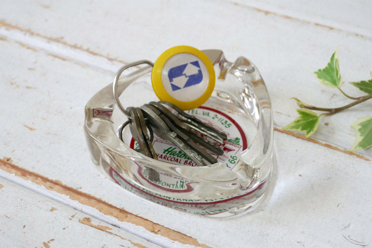 Harold's CHARCOAL BROILER and COCKTAIL BAR ハイウェイ66 ルート66 ヴィンテージ アドバタイジング 灰皿 アシュトレイ USA