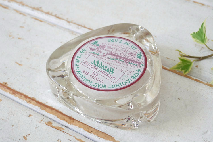 Harold's CHARCOAL BROILER and COCKTAIL BAR ハイウェイ66 ルート66 ヴィンテージ アドバタイジング 灰皿 アシュトレイ USA