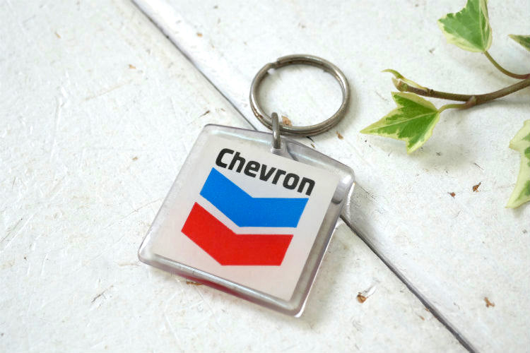 Chevron シェブロン 1970~80's  USA ヴィンテージ キーホルダー デッドストック ノベルティ アドバタイジング