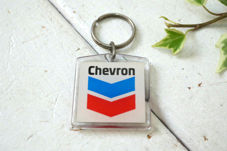 Chevron シェブロン 1970~80's  USA ヴィンテージ キーホルダー デッドストック ノベルティ アドバタイジング