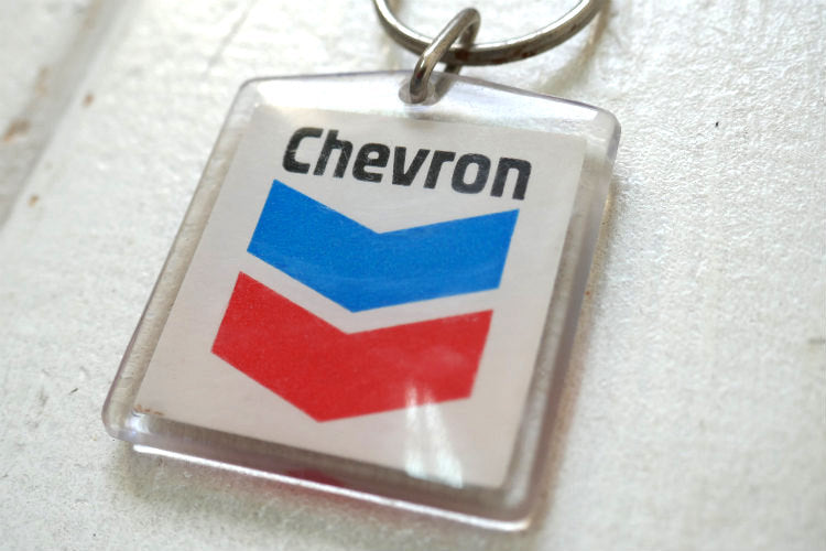 Chevron シェブロン 1970~80's  USA ヴィンテージ キーホルダー デッドストック ノベルティ アドバタイジング