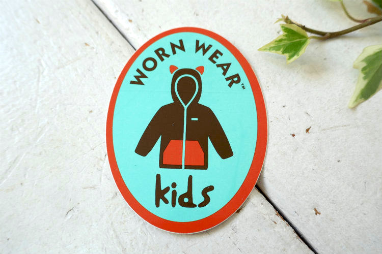 patagonia パタゴニア WORN WEAR Kids ステッカー IF IT'S BROKE FIX IT! アウトドア ブランド USA
