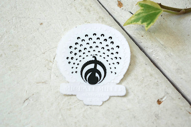 MICHAEL MILLER SURFBOADS マイケルミラー サーフボード 孔雀 オリジナル ステッカー ホワイト サン・ディエゴ カリフォルニア