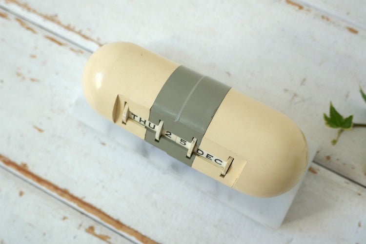 Parke Davis 薬 カプセル アドバタイジング 大理石 50's ヴィンテージ デスクカレンダー 卓上カレンダー USA デザイナーズ