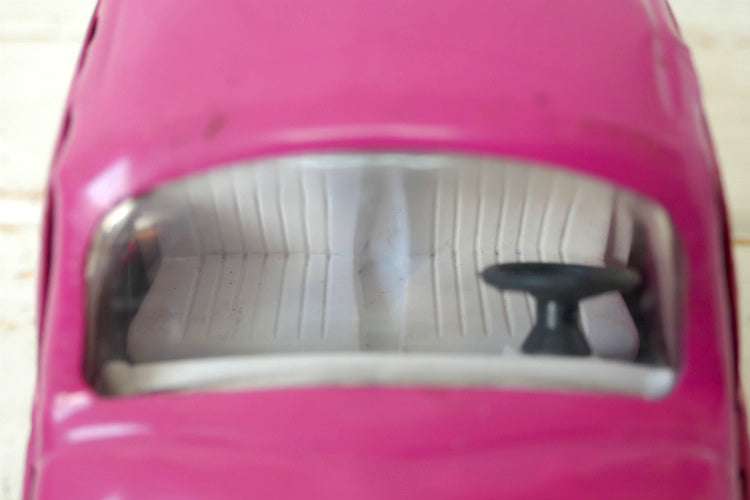 Tonka 1960's トンカ フォルクスワーゲンVW Bug  空冷 ビートル PLUM WILDヴィンテージ ブリキカー USA ブリキ自動車