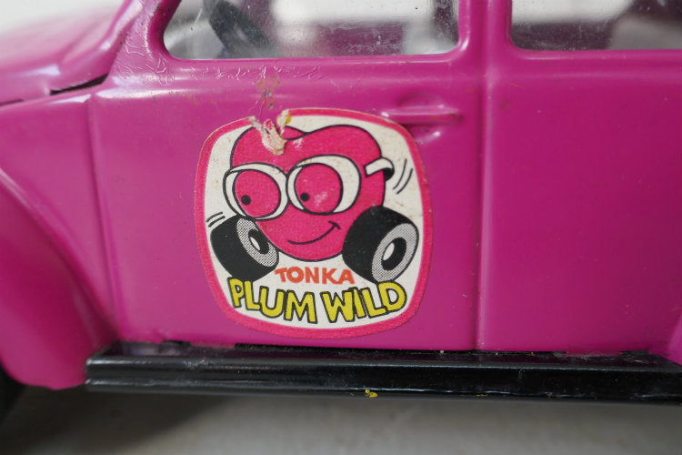 Tonka 1960's トンカ フォルクスワーゲンVW Bug  空冷 ビートル PLUM WILDヴィンテージ ブリキカー USA ブリキ自動車