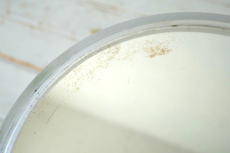 ミッドセンチュリー クリア 両面 50's ヴィンテージ ハンドミラー 手鏡 鏡 USA