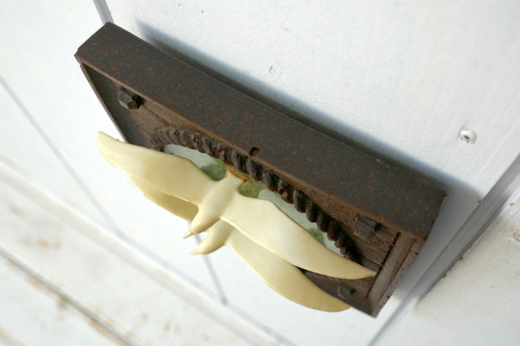 空飛ぶカモメ 3D 立体 樹脂製 ミッドセンチュリー 70's ヴィンテージ ウォールデコ アート 壁飾り USA