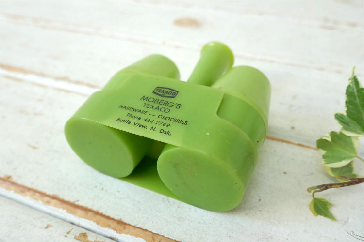 MOBERG'S TEXACO テキサコ アドバタイジング ヴィンテージ ソルト&ペッパー 爪楊枝ホルダー付き USA