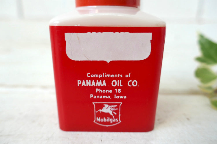 Panama Oil Co Mobil gas モービルオイル アドバタイジング ヴィンテージ ソルト&ペッパー シェーカー USA