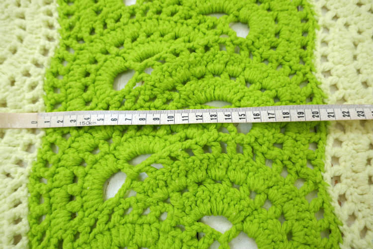 レトロポップ 半円形 模様編み 手編み ニット フリンジ付き ヴィンテージ ブランケット グラニーブランケット ひざ掛け 大判 USA