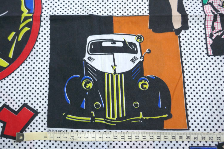 ディックトレイシー DICK TRACY アメリカンコミック アメコミ ヴィンテージ ユーズドシーツ ベッドシーツ(フラットタイプ) USA