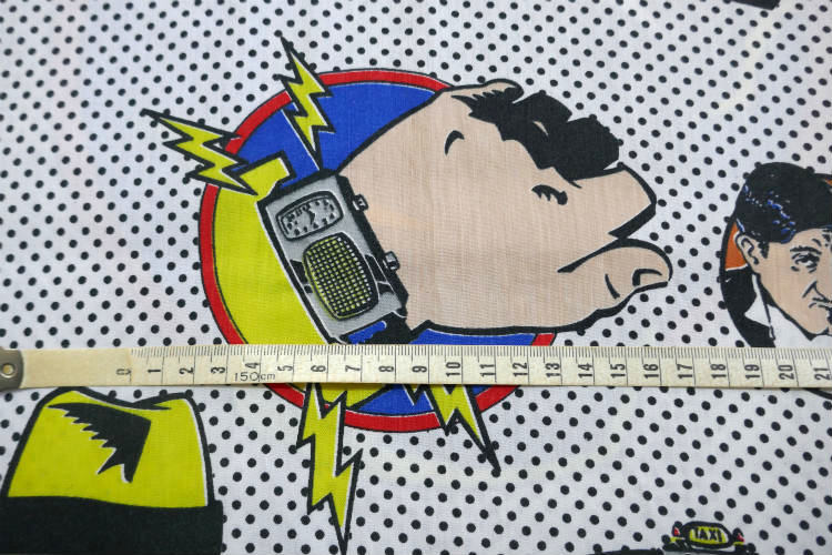 ディックトレイシー DICK TRACY アメリカンコミック アメコミ ヴィンテージ ユーズドシーツ ベッドシーツ(フラットタイプ) USA