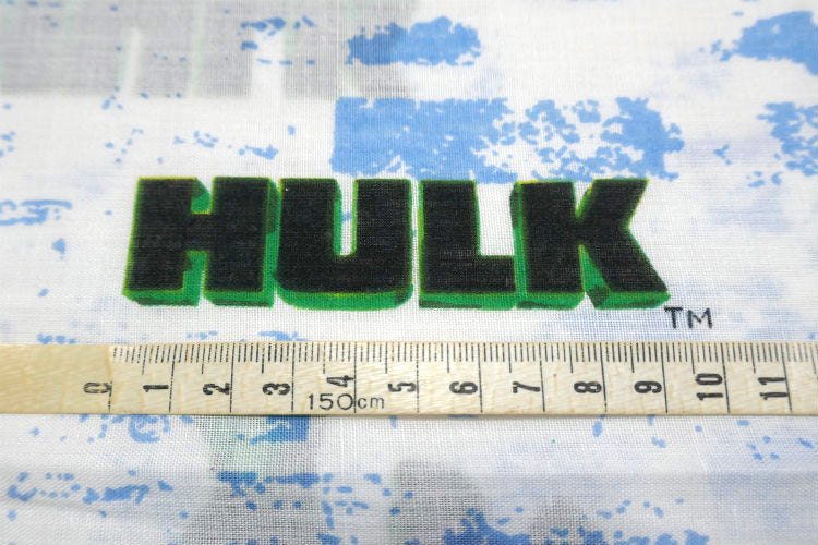 HALK ハルク スーパーヒーロー アメコミ キャラクター ユーズドシーツ ベッドシーツ(フラットタイプ)