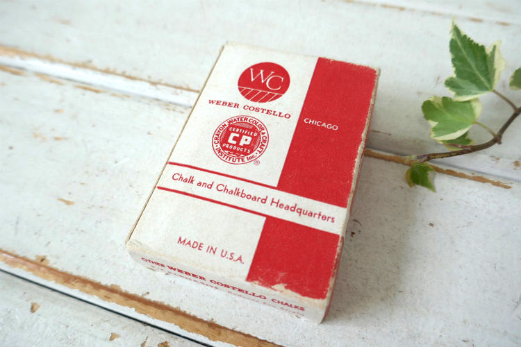 アルファベット 数字 学習用 チョーク付き 木製 収納ケース ヴィンテージ 黒板 BOX ブラックボード USA