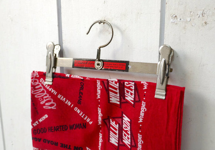 L' Ideal junior ベルギー Parmentier社 メタル製 伸縮式 60's ヴィンテージ パンツハンガー ハンガー