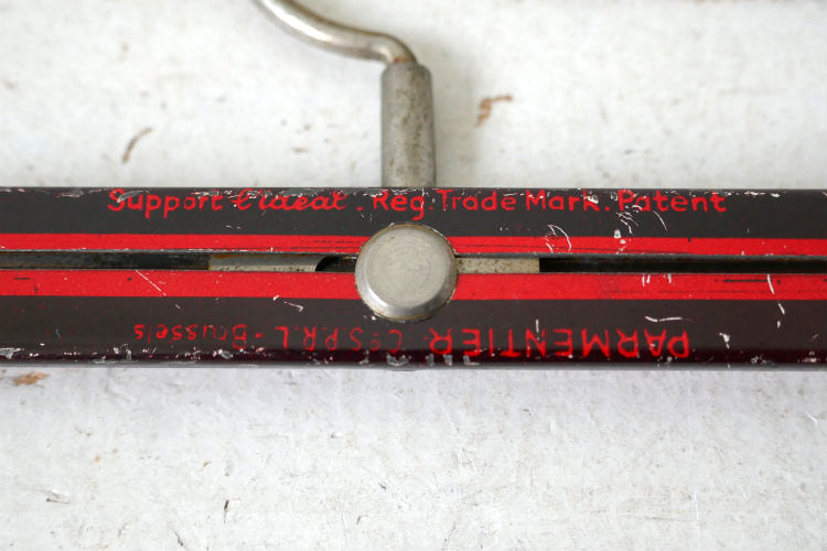 L' Ideal junior ベルギー Parmentier社 メタル製 伸縮式 60's ヴィンテージ パンツハンガー ハンガー