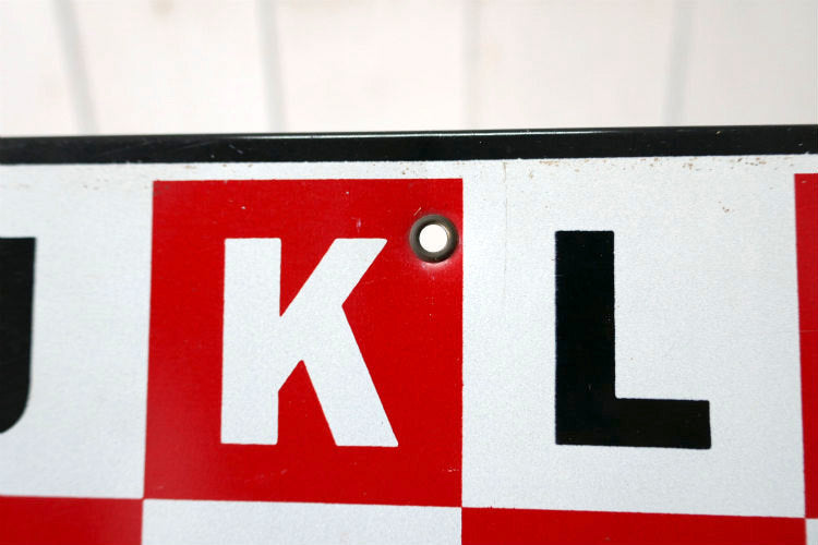 Peerless Playthings Co アルファベット 数字 時計 文字盤付き ヴィンテージ 学習ボード 知育玩具 USA