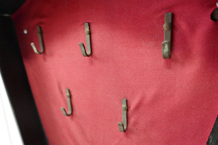 ミッドセンチュリー レトロ 家型 メタル製 壁掛け 60's ヴィンテージ キーフック キーラック 鍵掛けフック キーストレージ USA