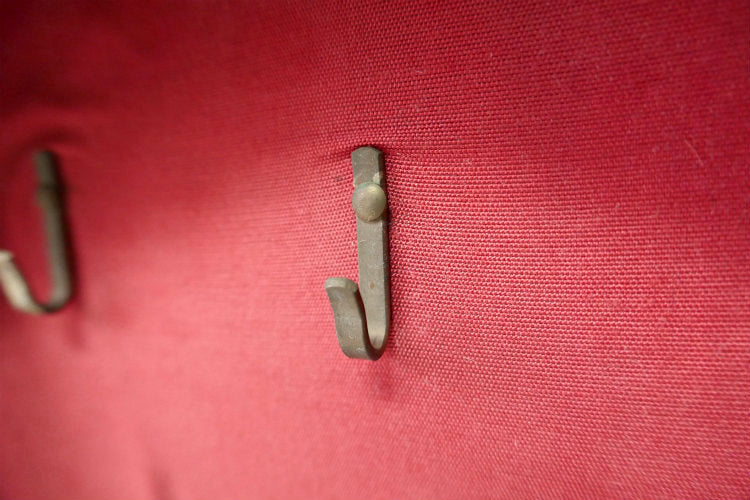 ミッドセンチュリー レトロ 家型 メタル製 壁掛け 60's ヴィンテージ キーフック キーラック 鍵掛けフック キーストレージ USA