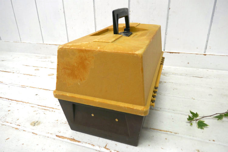 UMCO 1282 アムコ 3段式 レトロ 80's ヴィンテージ タックルボックス タックルケース 釣具 アウトドア フィッシング USA