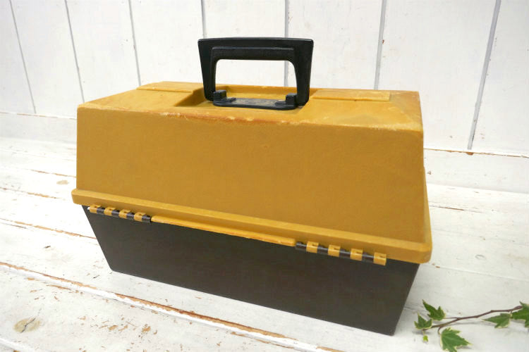 UMCO 1282 アムコ 3段式 レトロ 80's ヴィンテージ タックルボックス タックルケース 釣具 アウトドア フィッシング USA